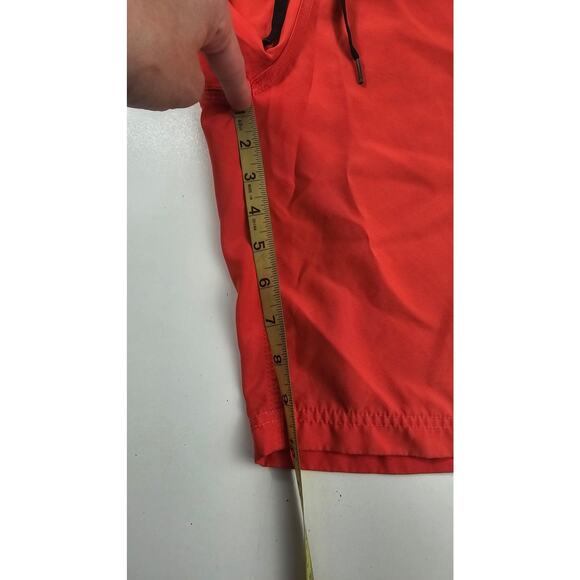 Hurley sz 32 high visibility drawstring hybrid board shorts swim trunks orange # - Picture 6 of 7